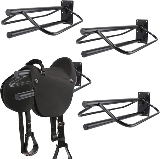 Wall Mounted Saddle Rack Set - Organize Your Saddles!