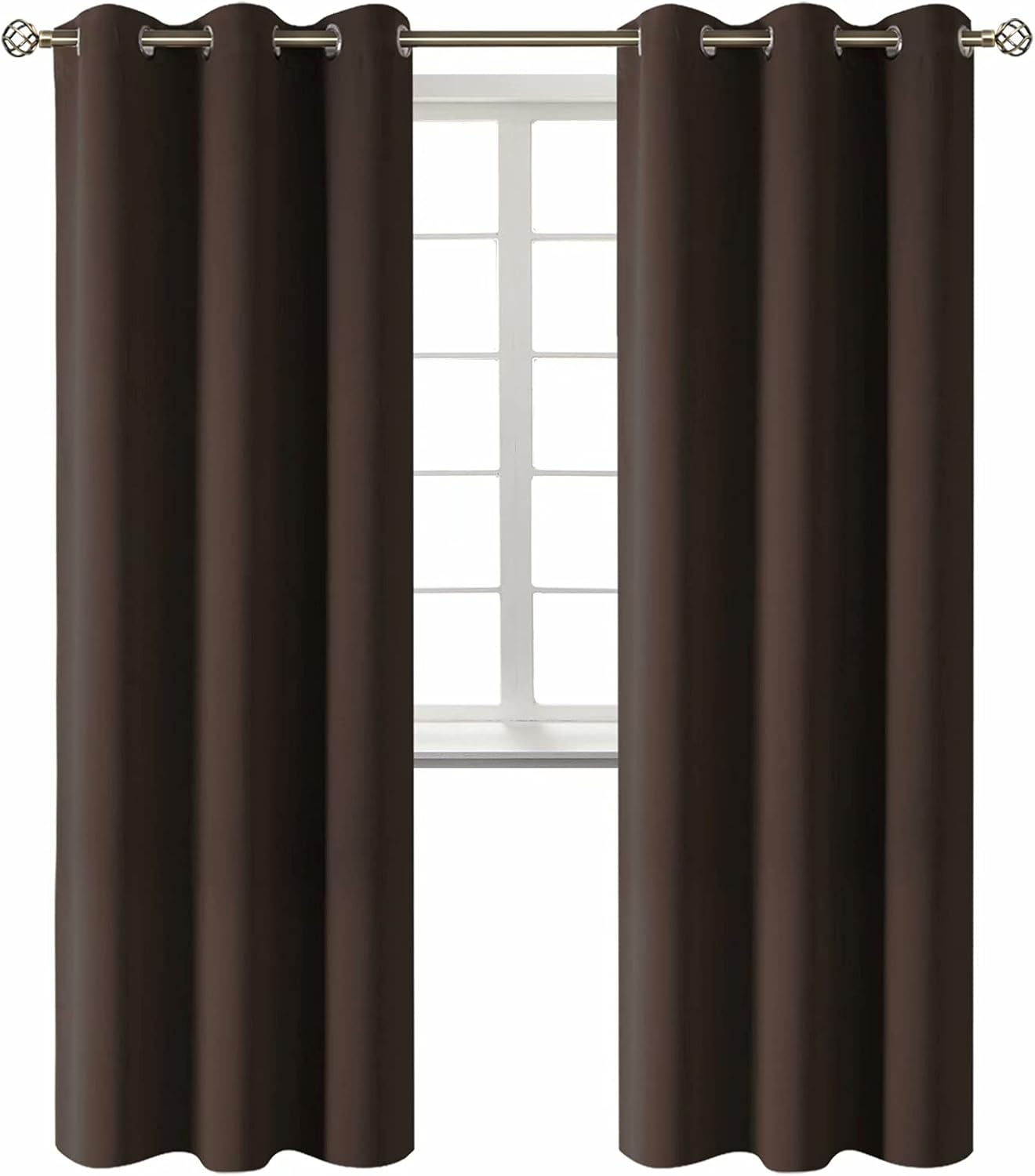 BGment Blackout Curtains for Living Room - Thermal Insulated Panels