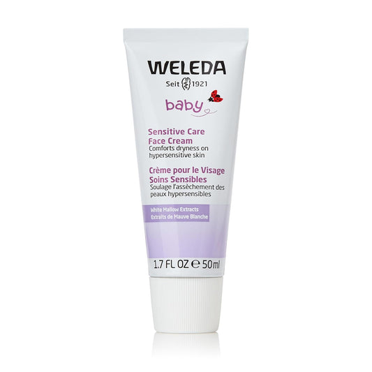 Weleda Baby Sensitive Care Face Cream - Soothing Plant Rich Moisturizer