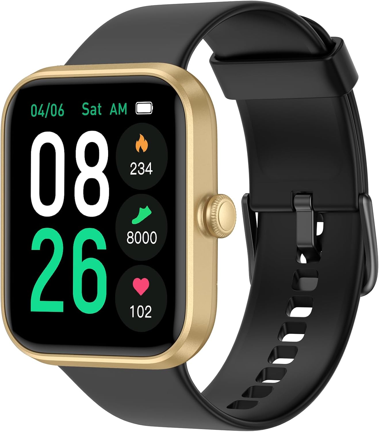 EURANS Smart Watch: AMOLED Fitness Tracker