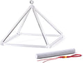 Quartz Crystal Singing Pyramid 8 in - Powerful Energy Healing