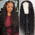 Deep Wave Lace Front Wig 28in 4x4 HD Closure - Natural Look