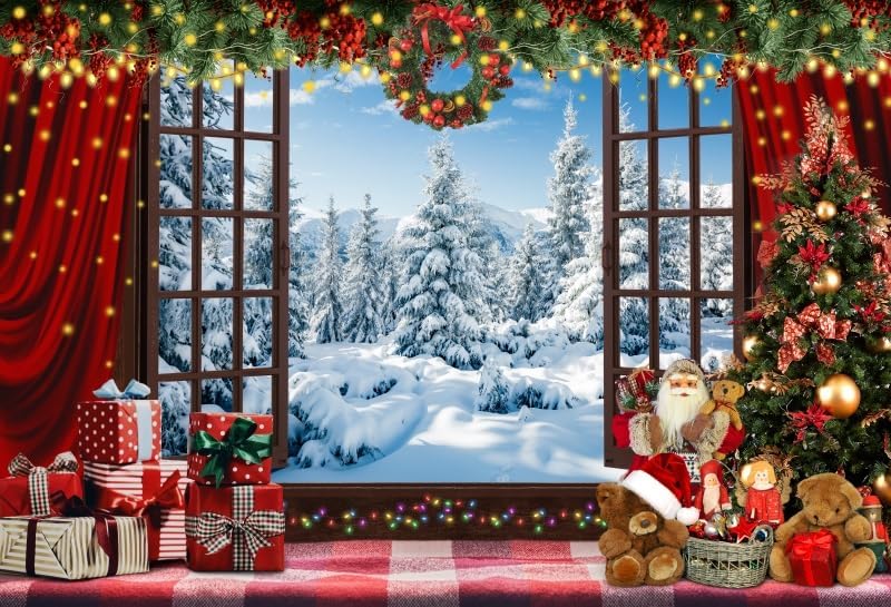 Christmas Backdrop for Winter Parties and Photography Needs
