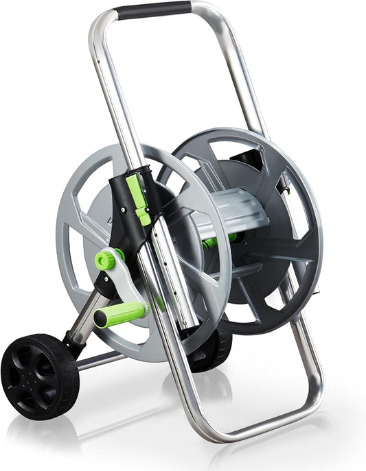 Garden Hose Reel Cart for 75-150 Feet of 5/8-Inch Hose