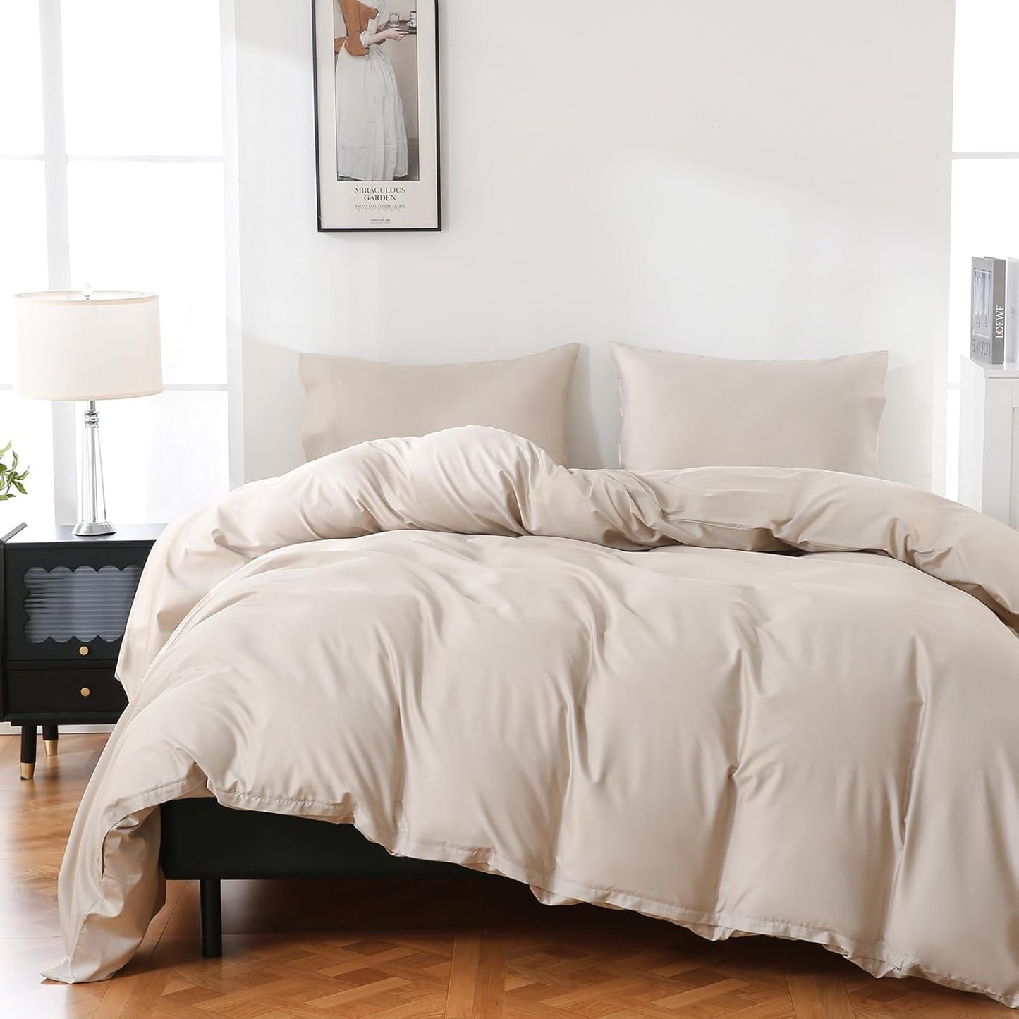 100% Organic Cotton King Duvet Cover Set for Ultimate Comfort
