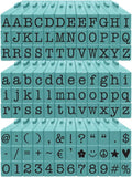 Medium 108 Piece American Typewriter PEGZ Bundle - Connectable Letter