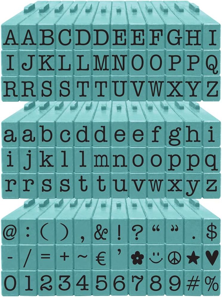 Medium 108 Piece American Typewriter PEGZ Bundle for Creative Fun