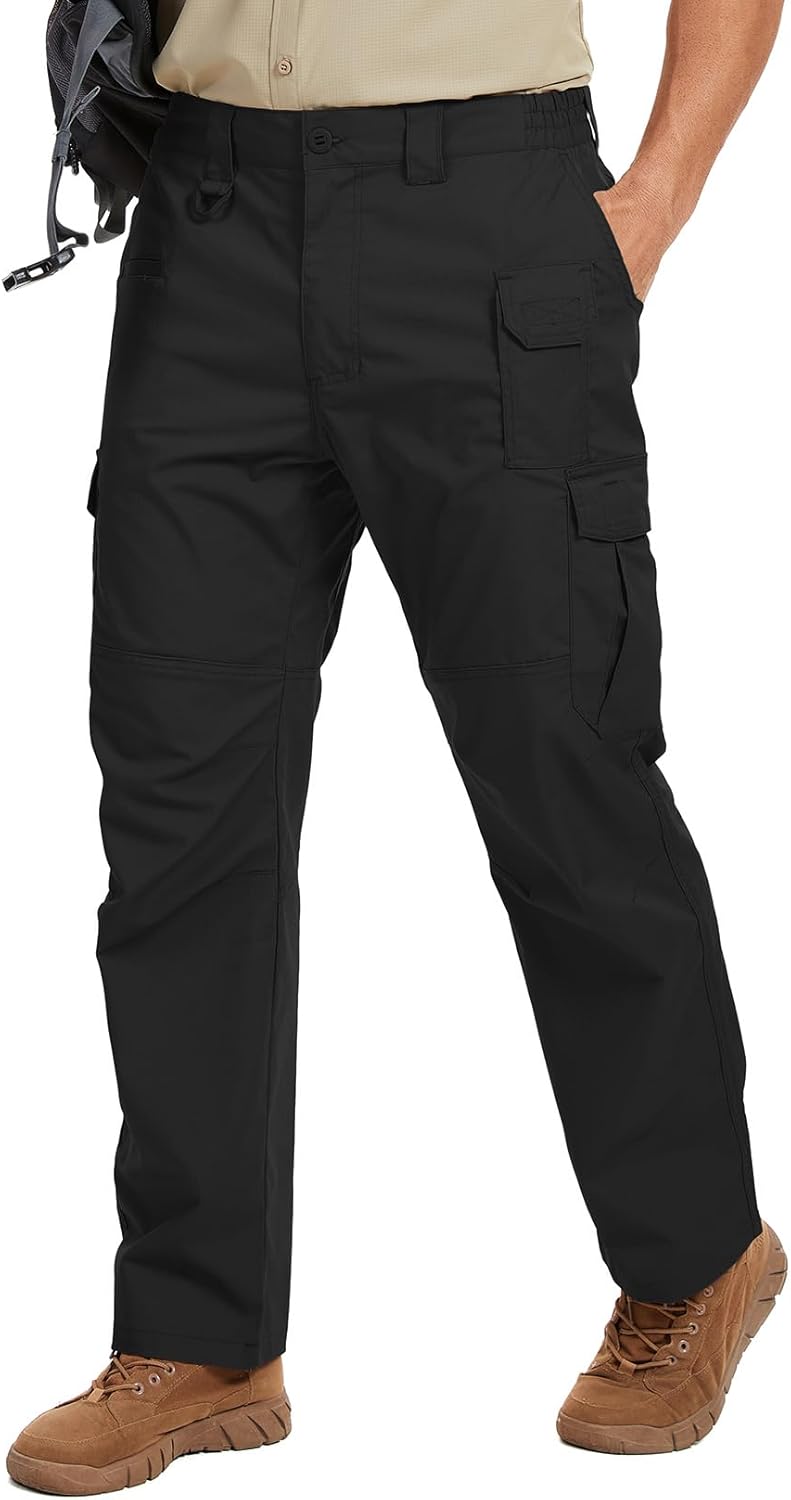 Jessie Kidden Men's Flex Stretch Tactical Pants for Outdoor Use