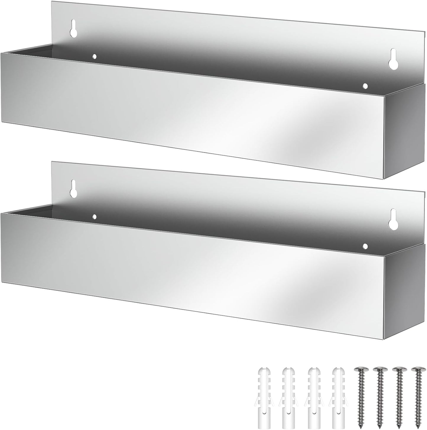 32 Stainless Steel Bottle Holder Rack for Bars and Kitchens