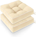 Outdoor Chair Cushions Set of 2 for Patio Furniture Comfort