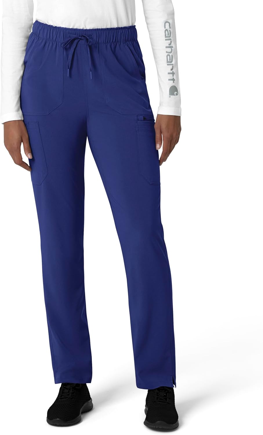 Carhartt Womens Straight Leg Cargo Scrub Pant for Comfort