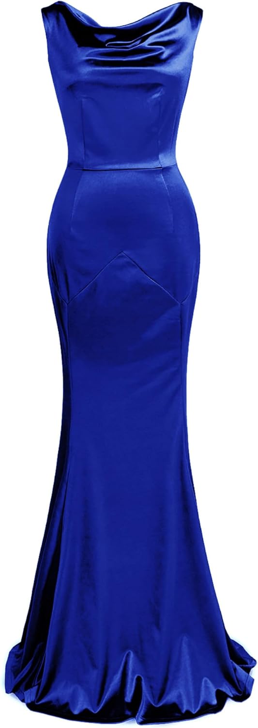 Elegant Mermaid Sleeveless Gowns for Formal Evening Events