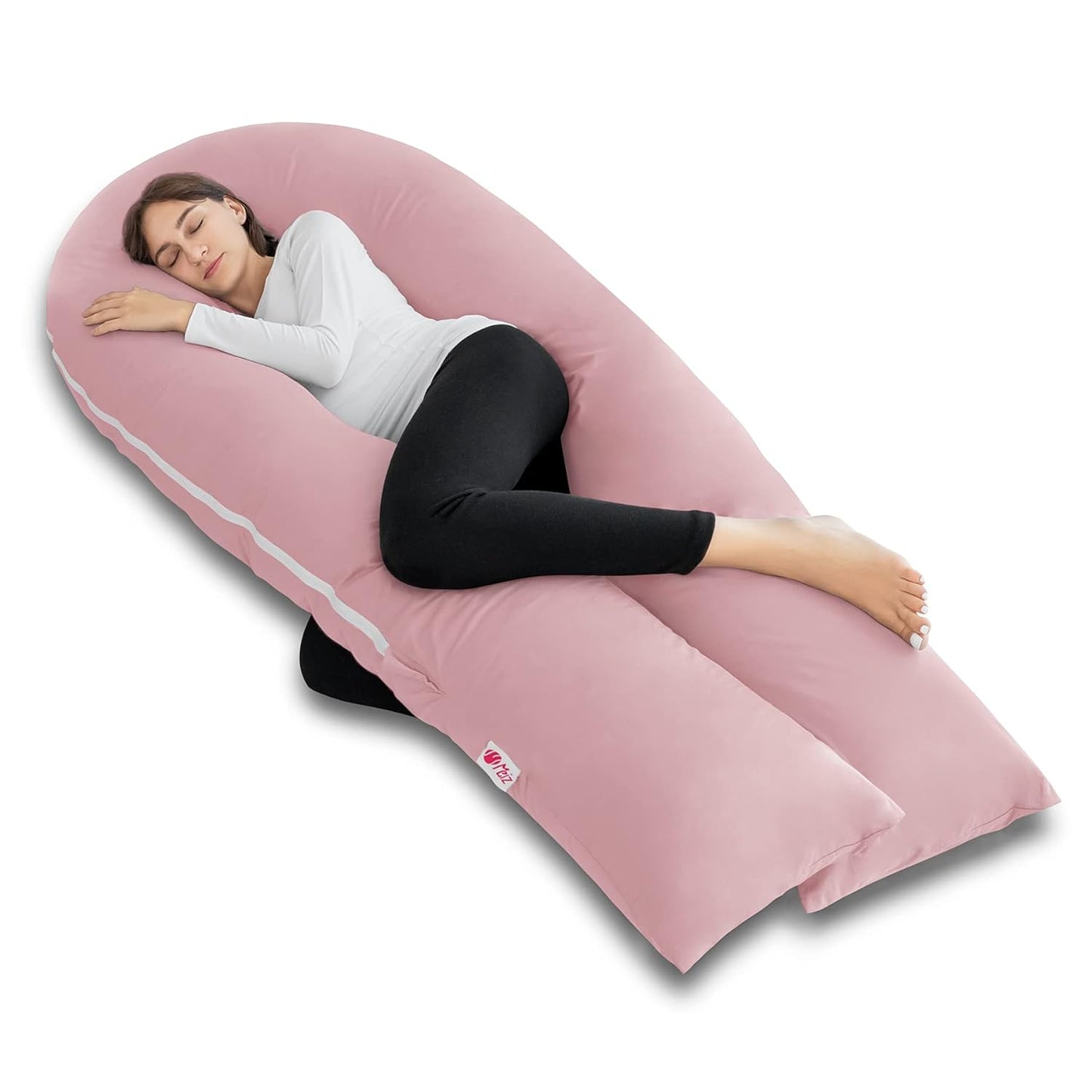 Meiz Pregnancy Pillow for Sleeping, Cooling U Shaped Support