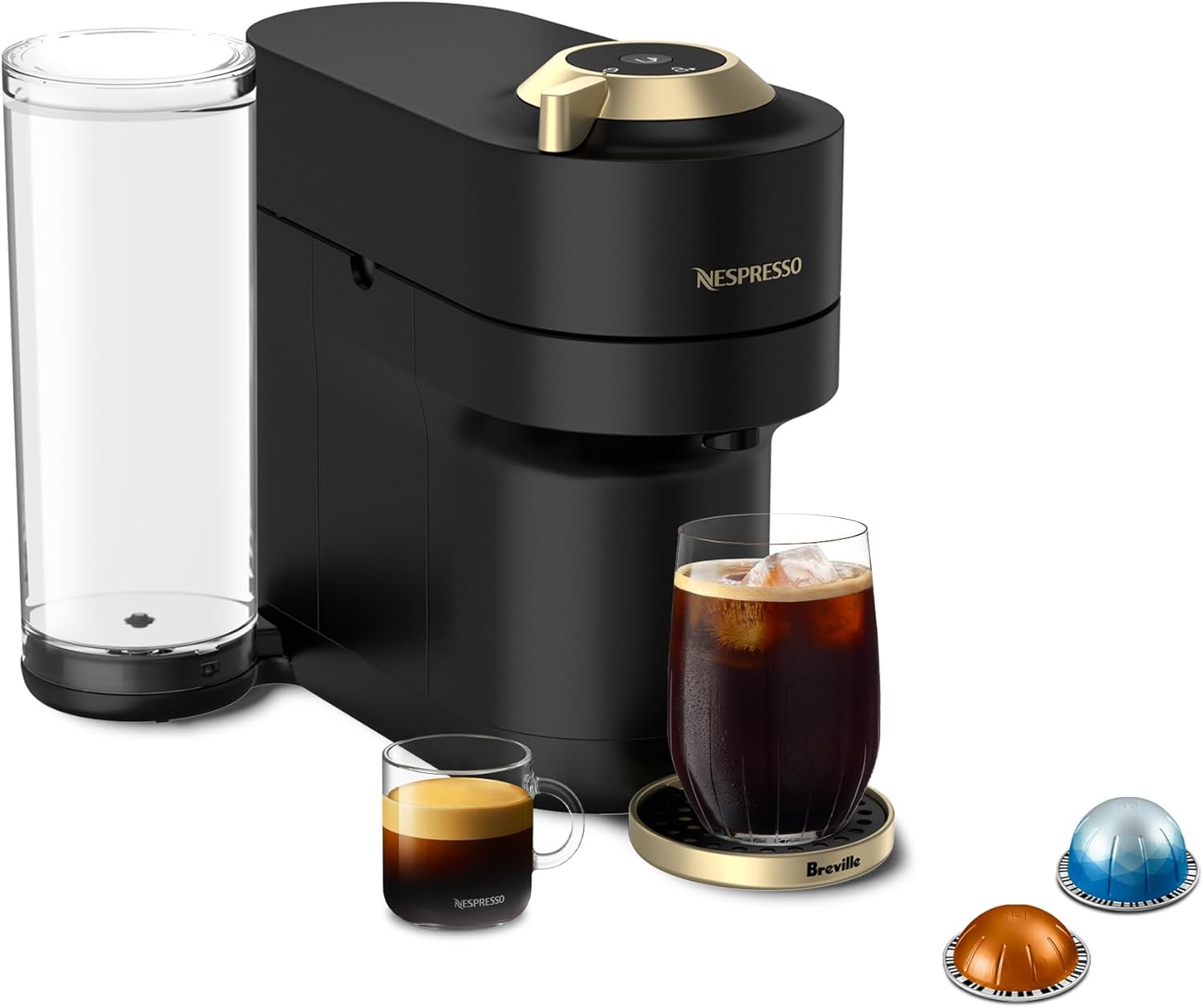 Nespresso Festive Vertuo Pop+ Coffee Maker: Compact and Stylish