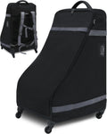Car Seat Bag Backpack with Wheels for Air Travel - Gate Check Carrier