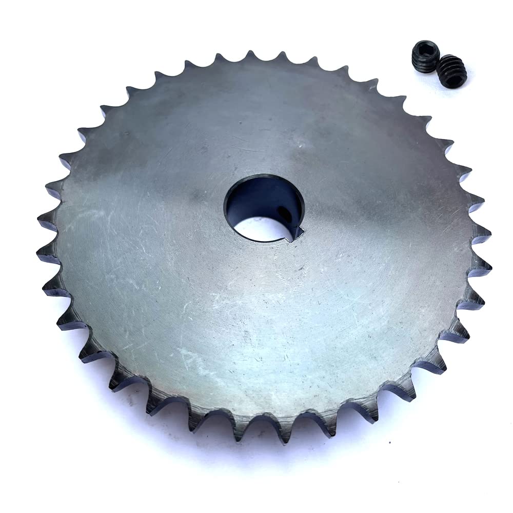 40 Roller Chain Sprocket B Type 1in Bore Rust Prevention 36 Tooth