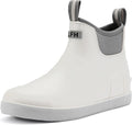 Men's Deck Boots Waterproof Ankle Rain Boots - Anti-Slip Traction high