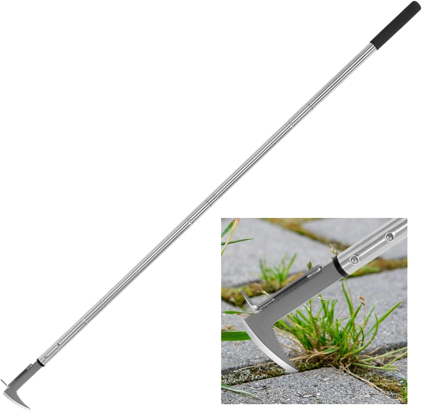Crack Weeder Tool for Efficient Weeding in Narrow Spaces