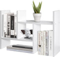 Expandable White Desk Organizer by TY ARTS & CULTURE