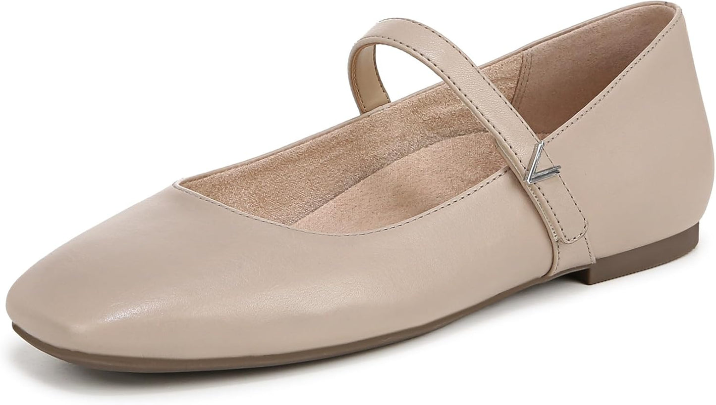 Vionic Womens Alameda Mary Jane Flat with Arch Support and Comfort
