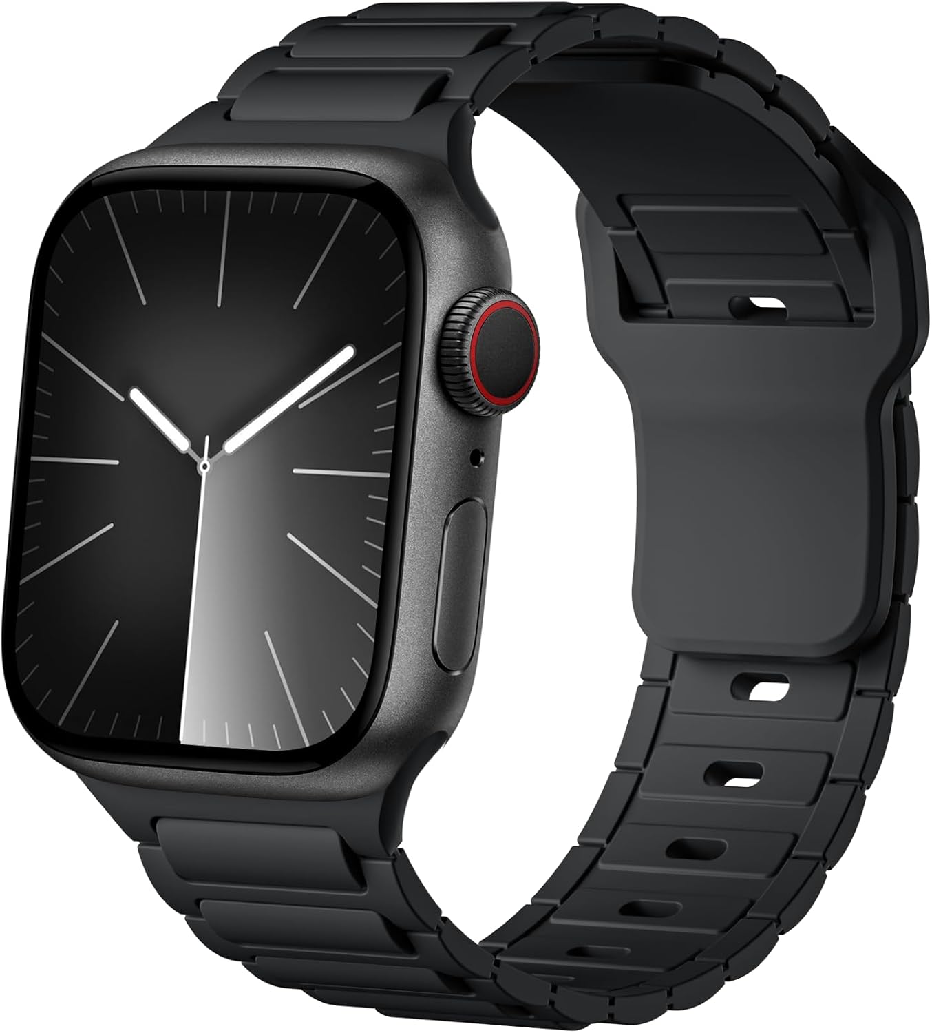 Lenrao Soft Silicone Apple Watch Band - Compatible & Durable