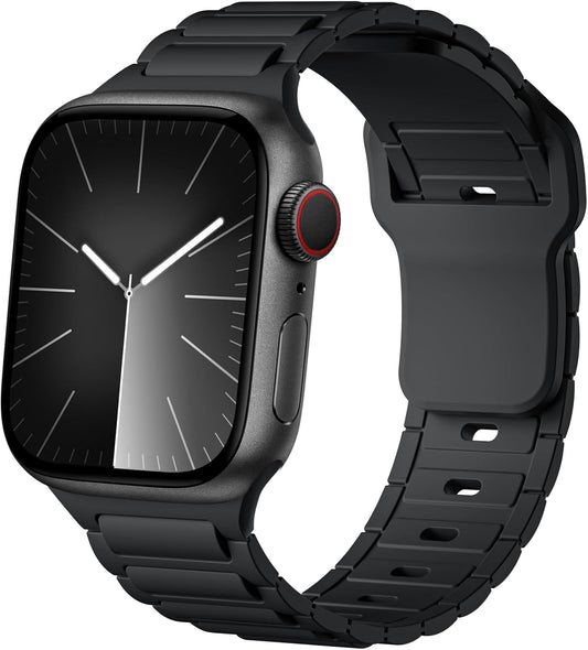 Lenrao Soft Silicone Apple Watch Band - Compatible & Durable