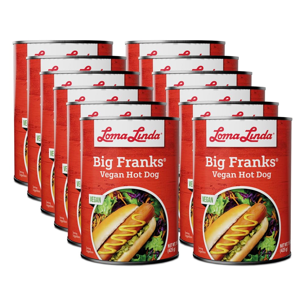 Vegan Meat Hot Dogs Alternative - Loma Linda Big Franks Review