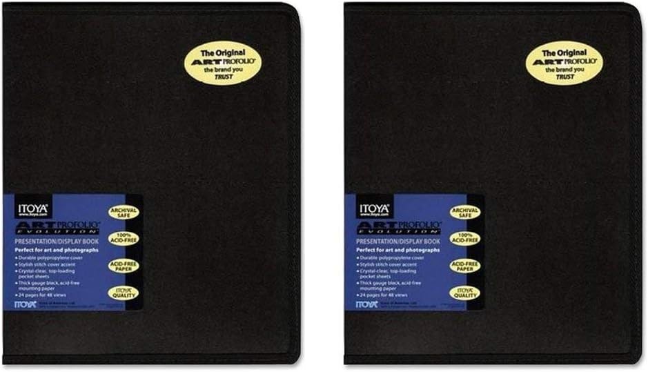 Itoya Art Profolio Evolution Presentation Book for Artists