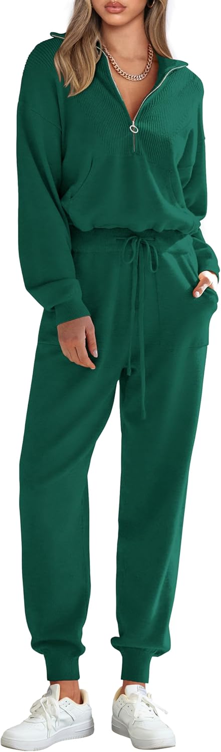 PRETTYGARDEN Women's 2 Piece Sweater Set for Casual Style