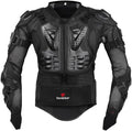 Motorcycle Full Body Armor Jacket - Lightweight Spine & Chest