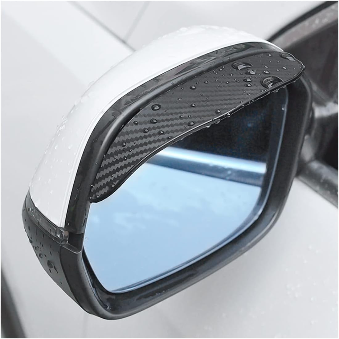 Rain-Proof Carbon Fiber Mirrors - Universal Fit