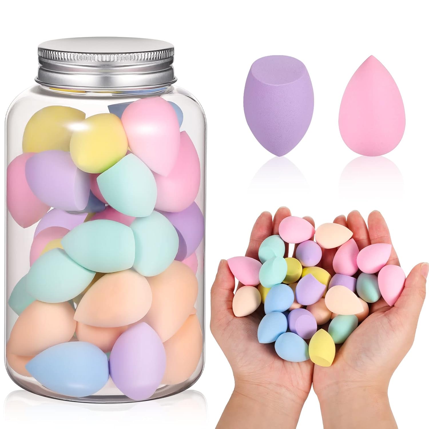 Super Soft Mini Makeup Sponge Set - 40pcs