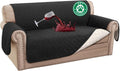 Turquoize 100% Waterproof Couch Cover for Loveseat 54 in Black