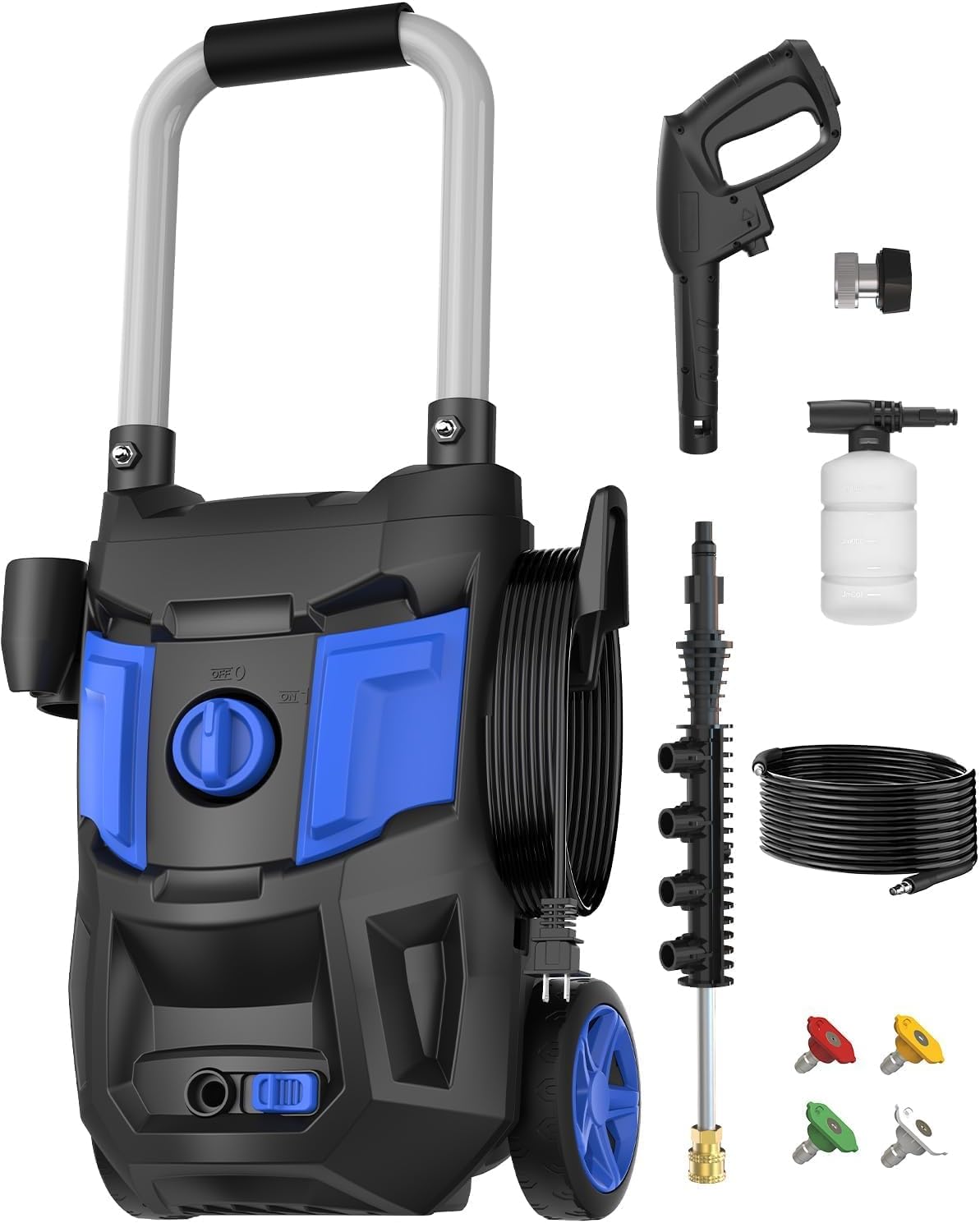 DGIVOVO Electric Pressure Washer - Powerful 4500PSI for Superior Cleaning