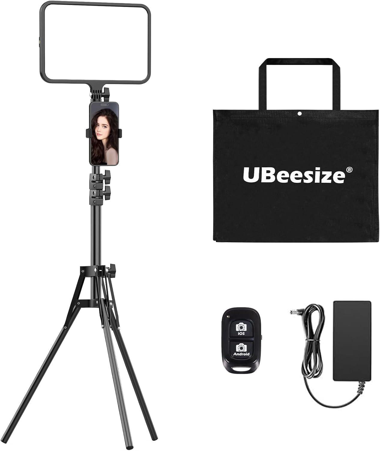 UBeesize LED Video Light Kit for Perfect Photography Lighting