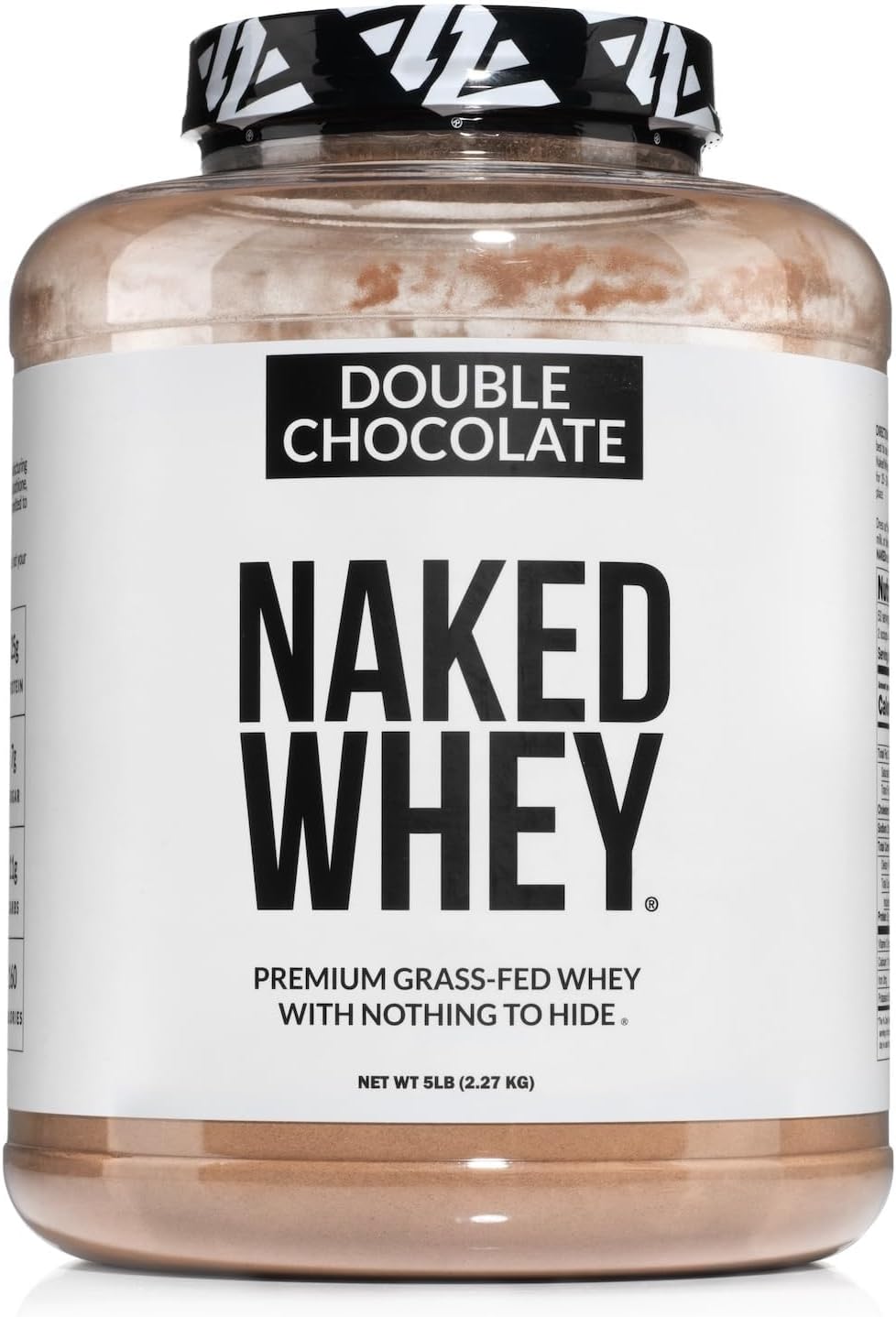 NAKED Whey Double Chocolate Protein Powder for Growth and Recovery