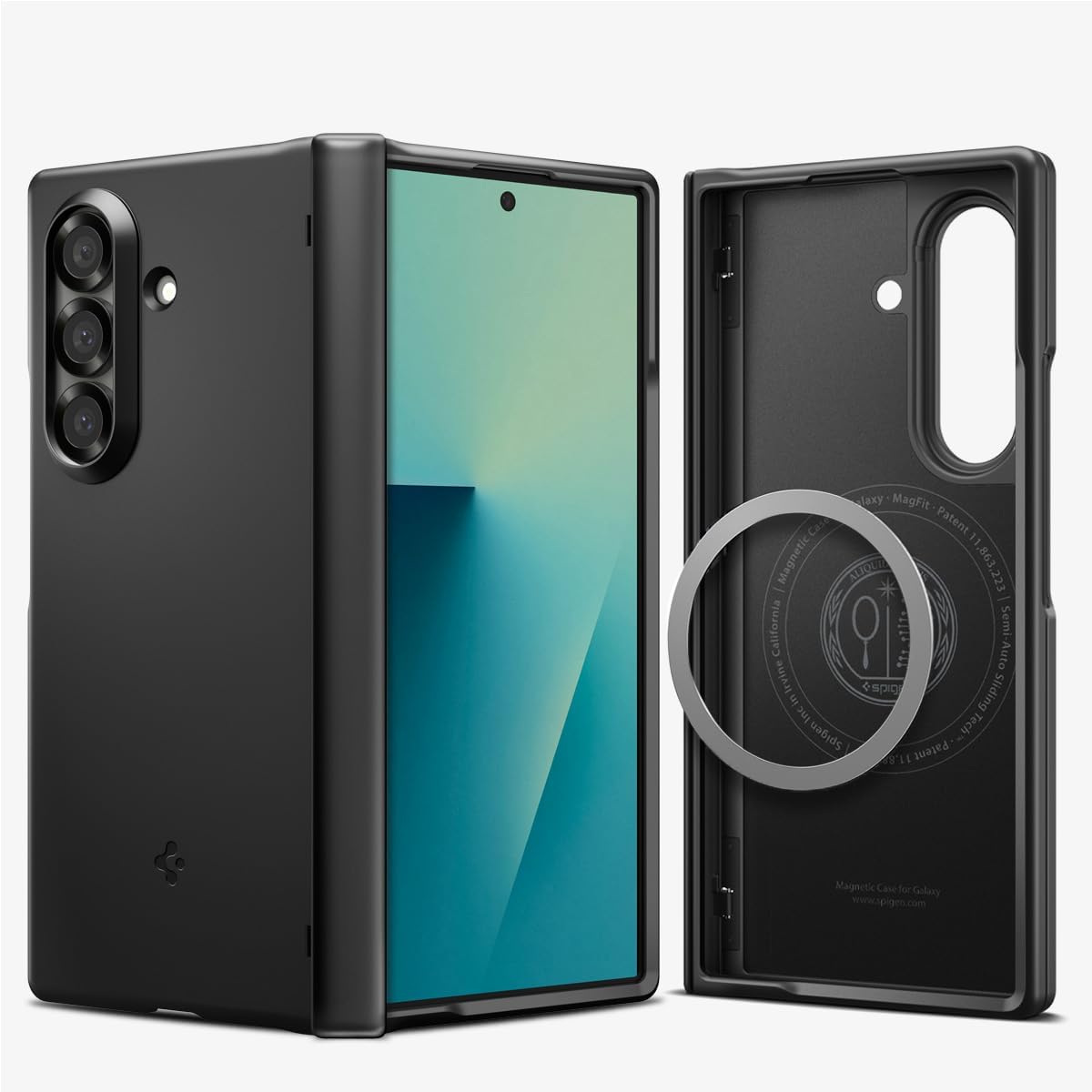 Spigen Galaxy Z Fold 7 Case with Hinge Protection and Qi2 Support