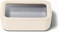Glass Food Storage 6.6 Cup Container - Ceramic Coated, Non-Toxic