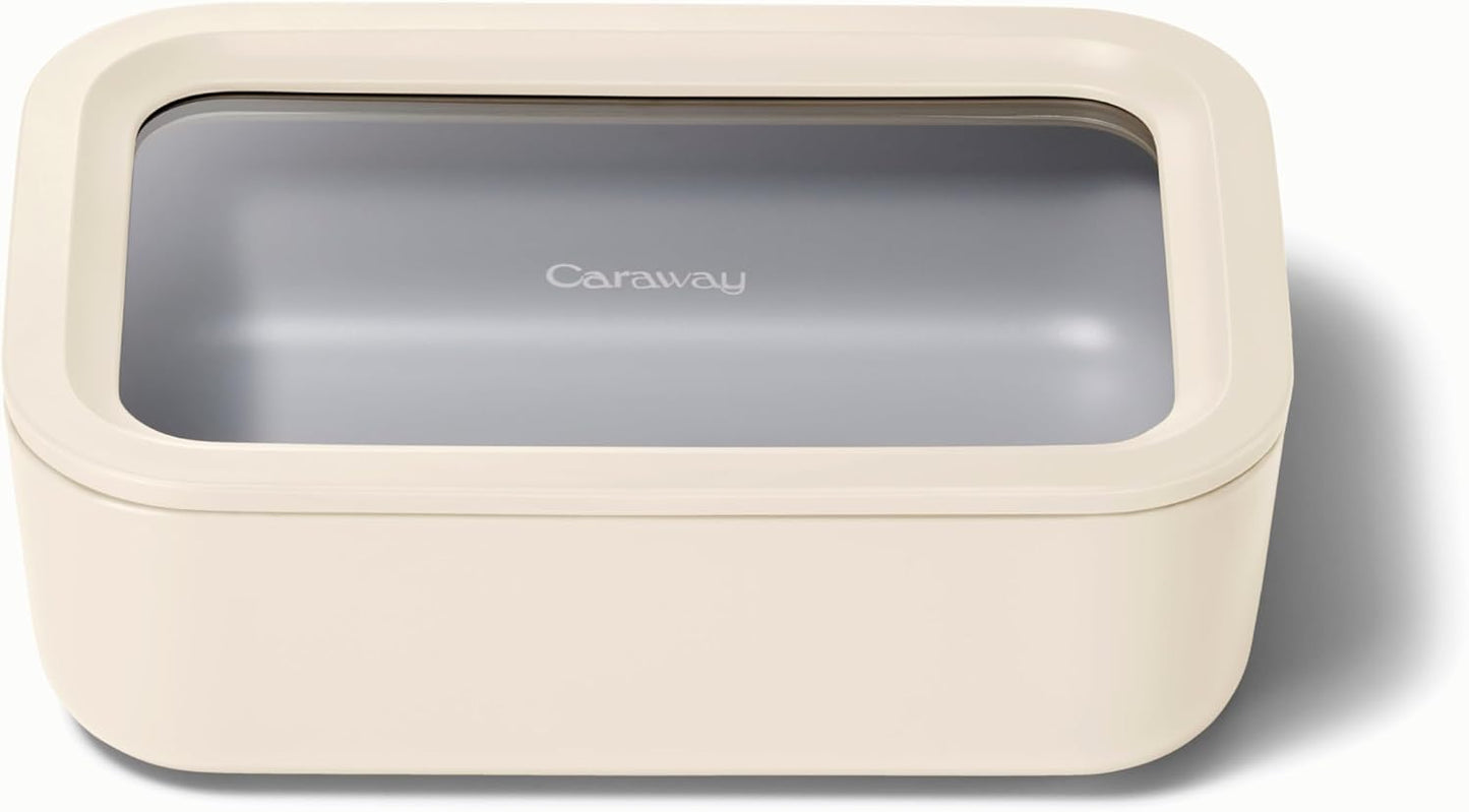 Caraway Glass Food Storage Container - 6.6 Cup Non-Toxic Design