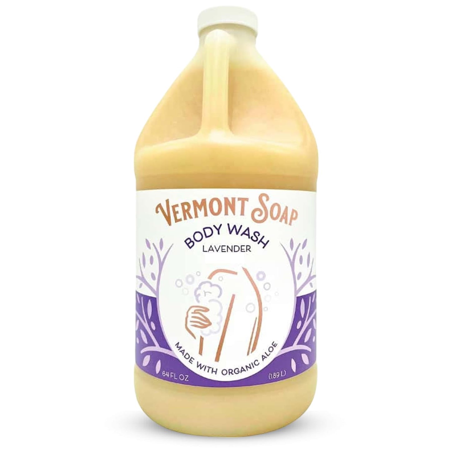 Natural Body Wash with Shea Butter for Sensitive Skin Care