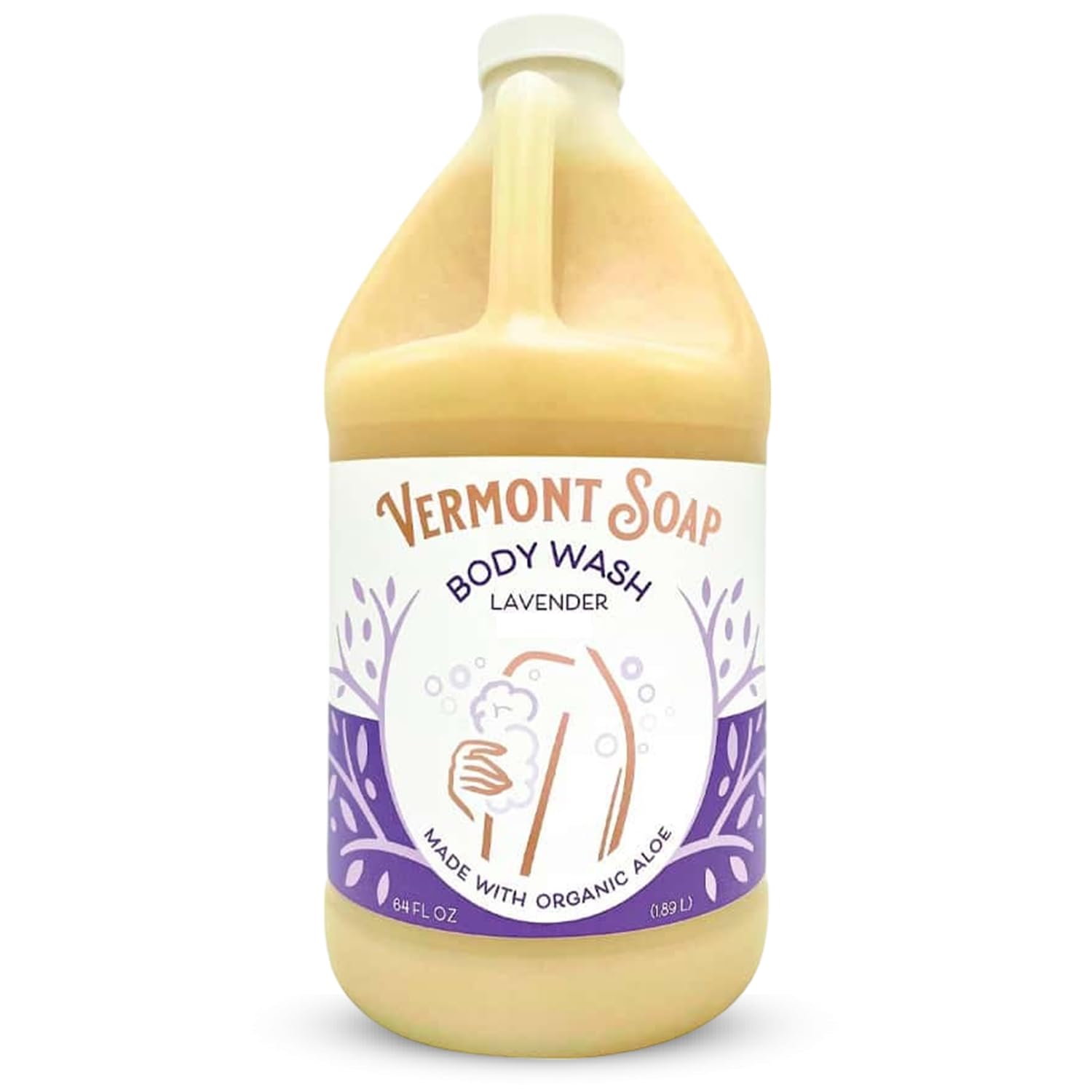 Natural Body Wash with Shea Butter for Sensitive Skin Care