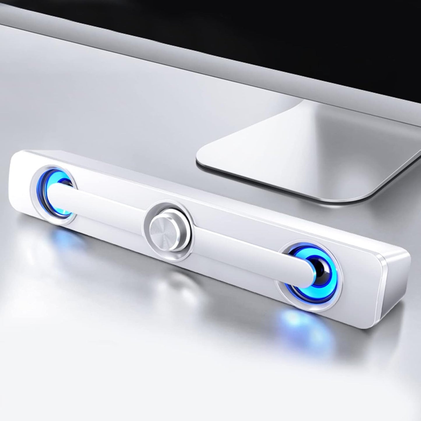 ASHATA Subwoofer Soundbar: Enhanced Laptop Audio