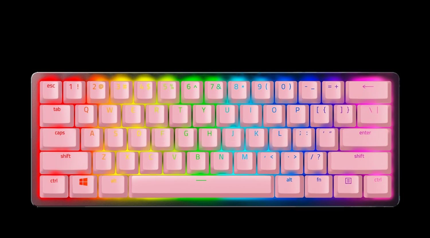 Razer PBT Keycap Upgrade Set with Coiled Cable for Keyboards