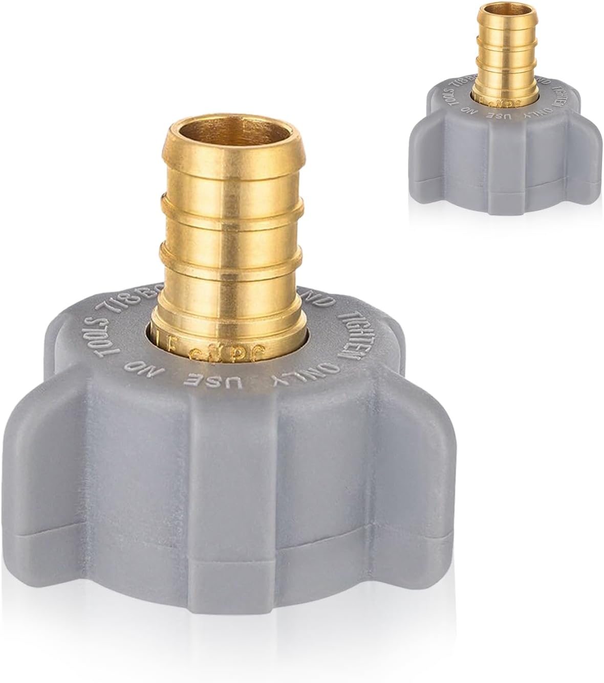 HeSun 50-Pack PEX Fittings for Toilet Ballcock Swivel Adapter