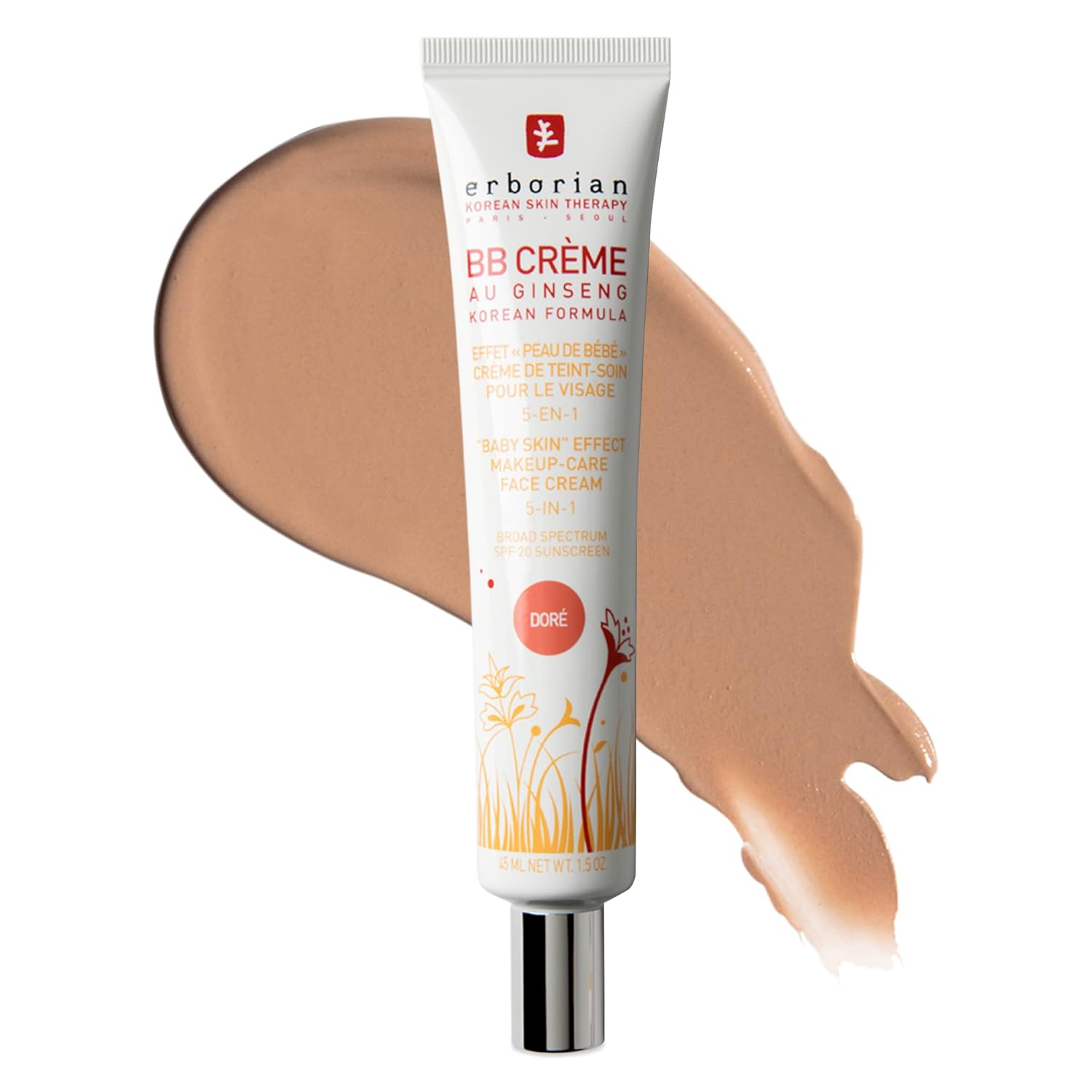 Erborian BB Cream Matte Beauty Balm SPF 20 for Flawless Skin