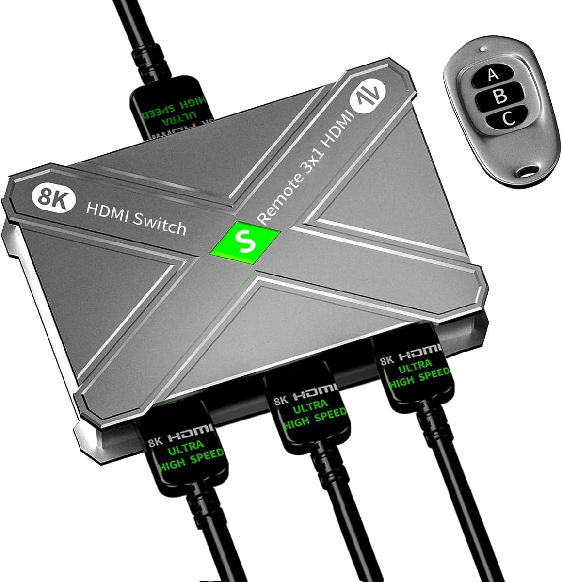 8K HDMI 2.1 Bi-Directional Switch for Ultimate Gaming Experience