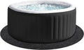 86 in Round Hot Tub Mat Protector - Water Absorbent, Slip-Proof