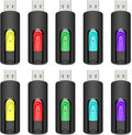 32GB USB 3.0 Flash Drive 10 Pack - Multicolor 32GB Storage Set