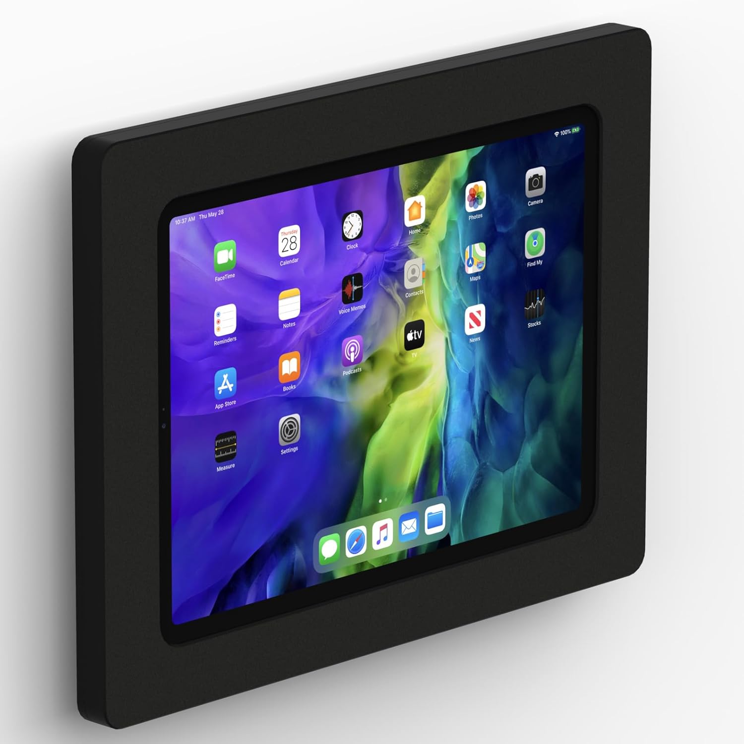 VidaMount Black Enclosure and Fixed VESA Slim Wall Mount Bundle