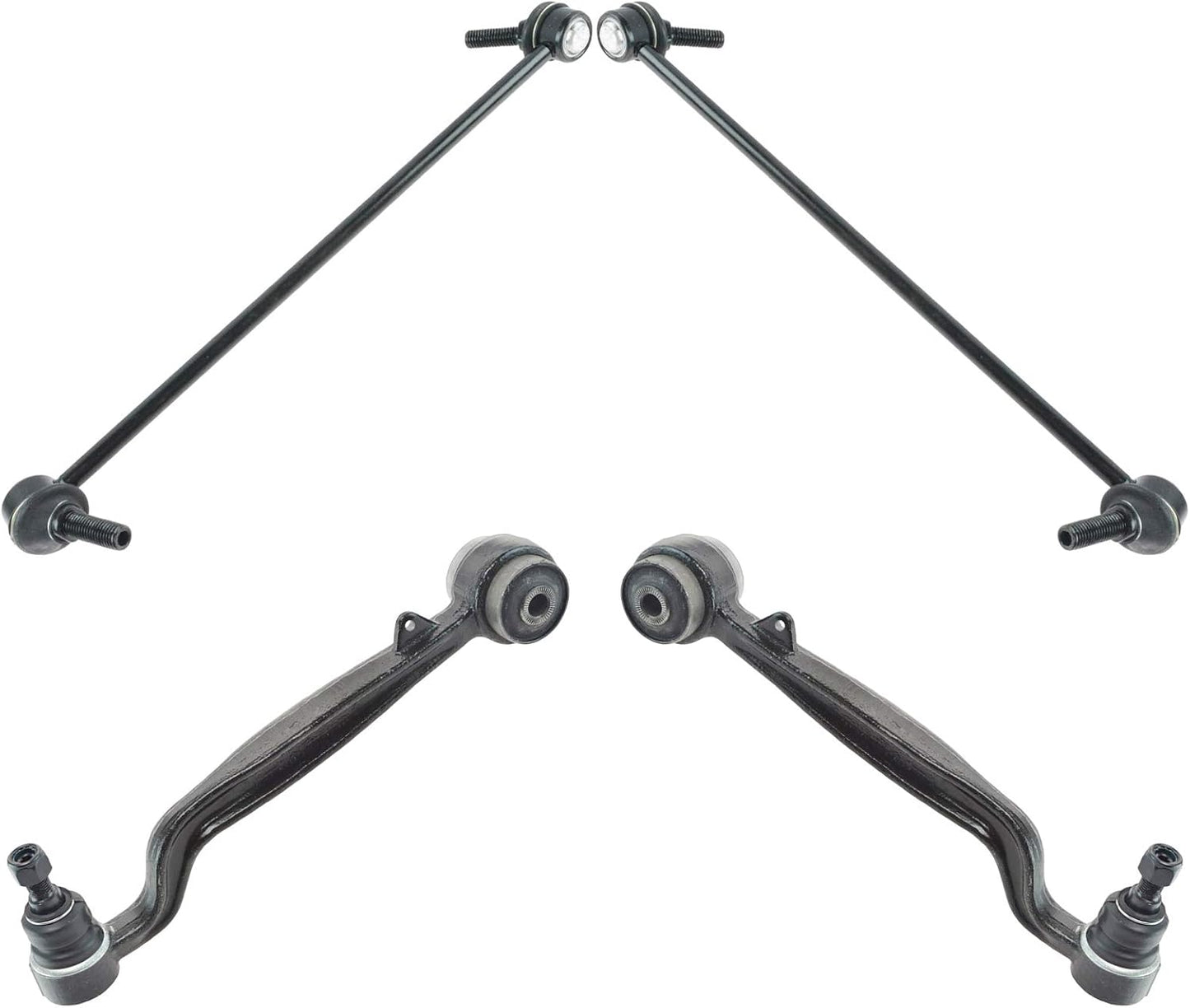 TRQ Front Suspension Kit Control Arm and Ball Joint for Range Rover